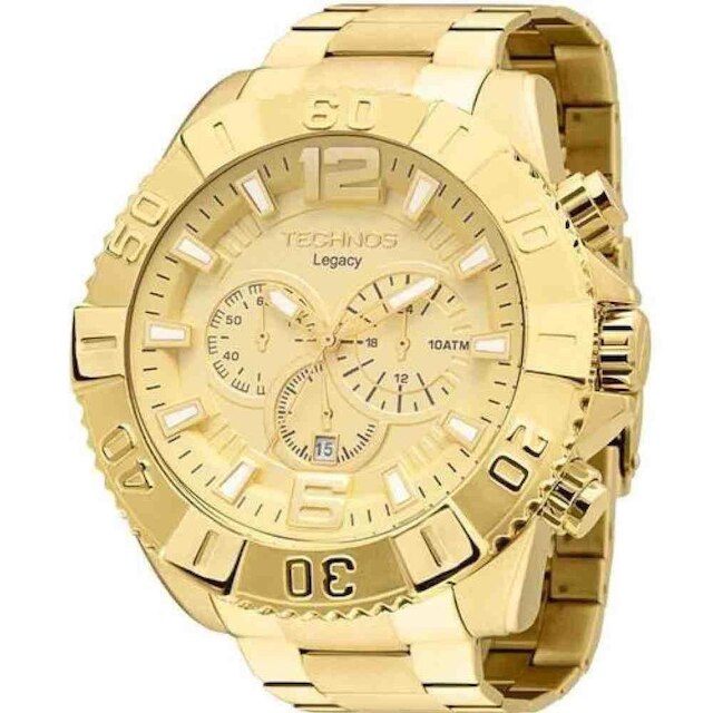 Relógio Technos Legacy Masculino Dourado OS20IB/4X