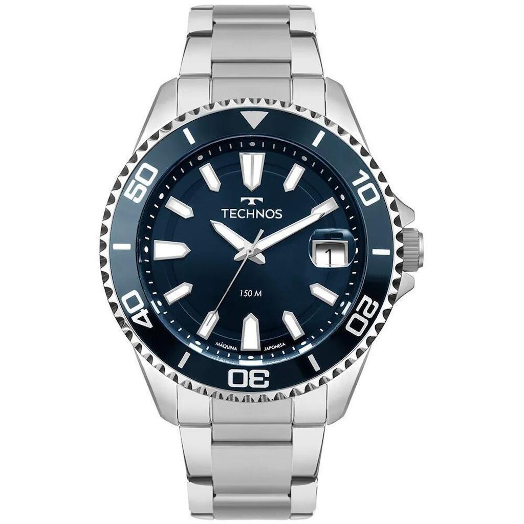 Relógio Technos Masculino Acqua Prata - 2415EK/1A