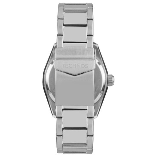 Relógio Technos Masculino Automático Prata - 8205OX/1A Relógio Technos Masculino Acqua Prata - 8205O