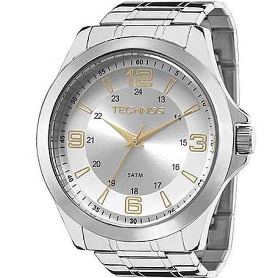 Relógio Technos Masculino Classic Steel 2035MDD/1K
