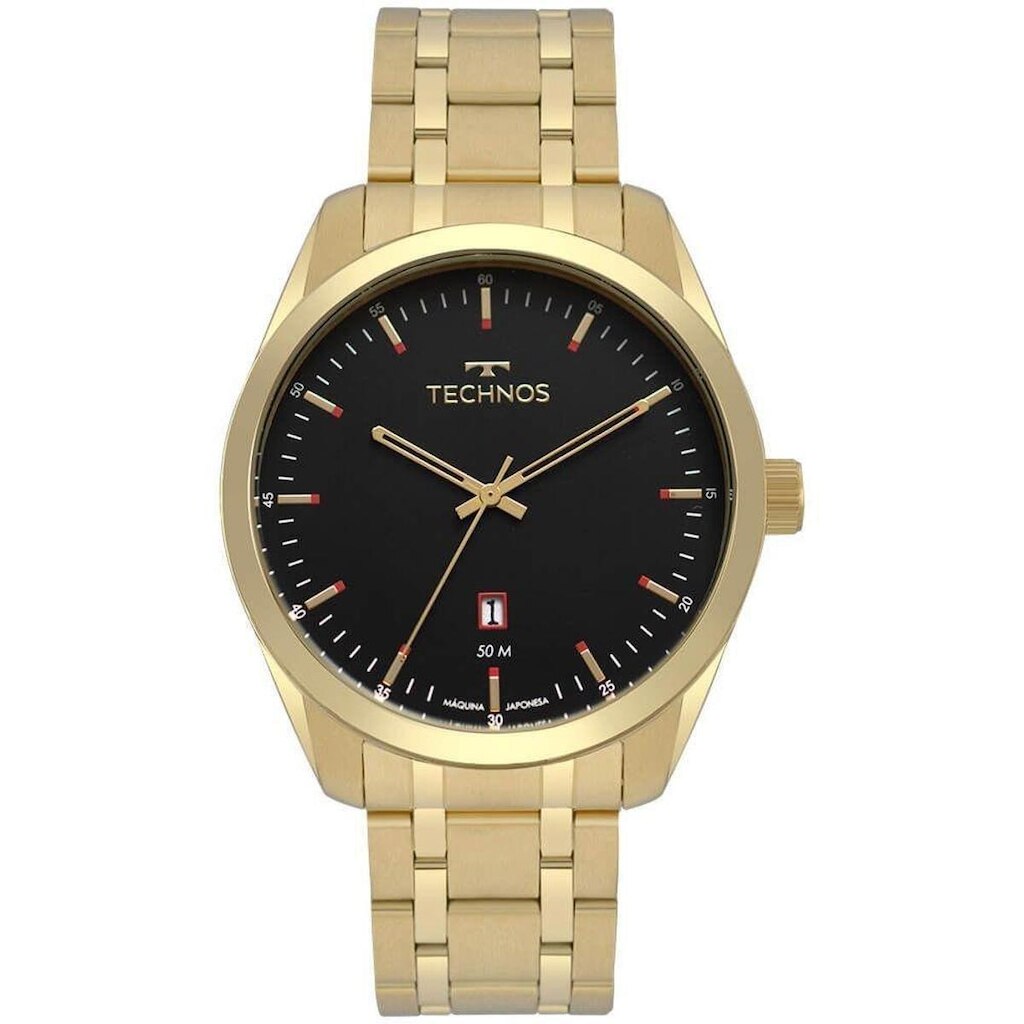 Relógio Technos Masculino Classic Steel 2115MSBS/4P