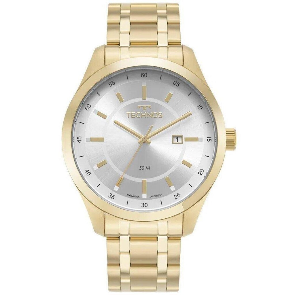 Relógio Technos Masculino Classic Steel 2115NAV/1D