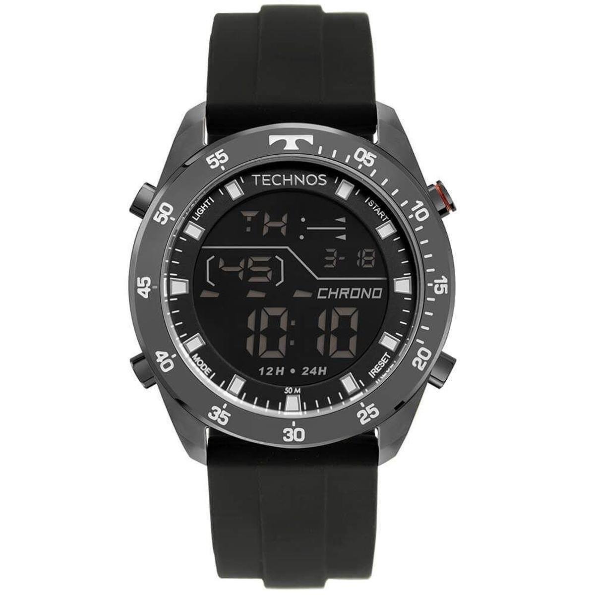 Relógio Technos Masculino Digital BJ3589AC/2P - Preto | Netshoes