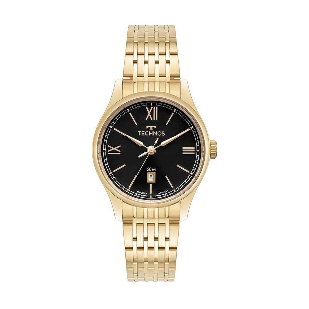 Relógio Technos Masculino Executive Dourado - 2115TZJ/1P