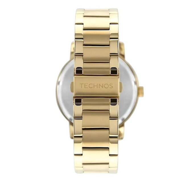 Relógio Technos Masculino Golf Dourado Fundo Creme - 2115LAP/1Z