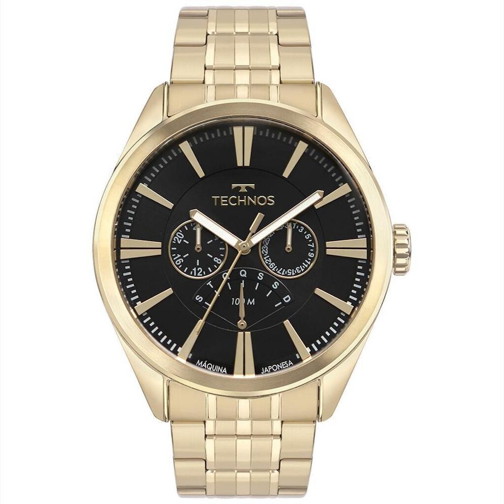 Relógio Technos Masculino Grandtech Dourado - JR20AA/1D JR20AA/1D