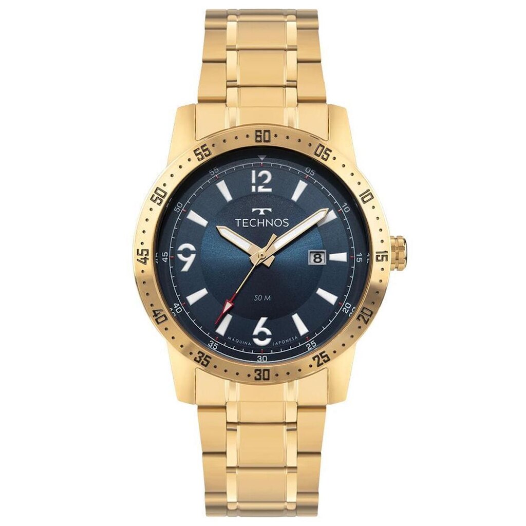 Relógio Technos Masculino Militar Dourado - 2115UCC/1A