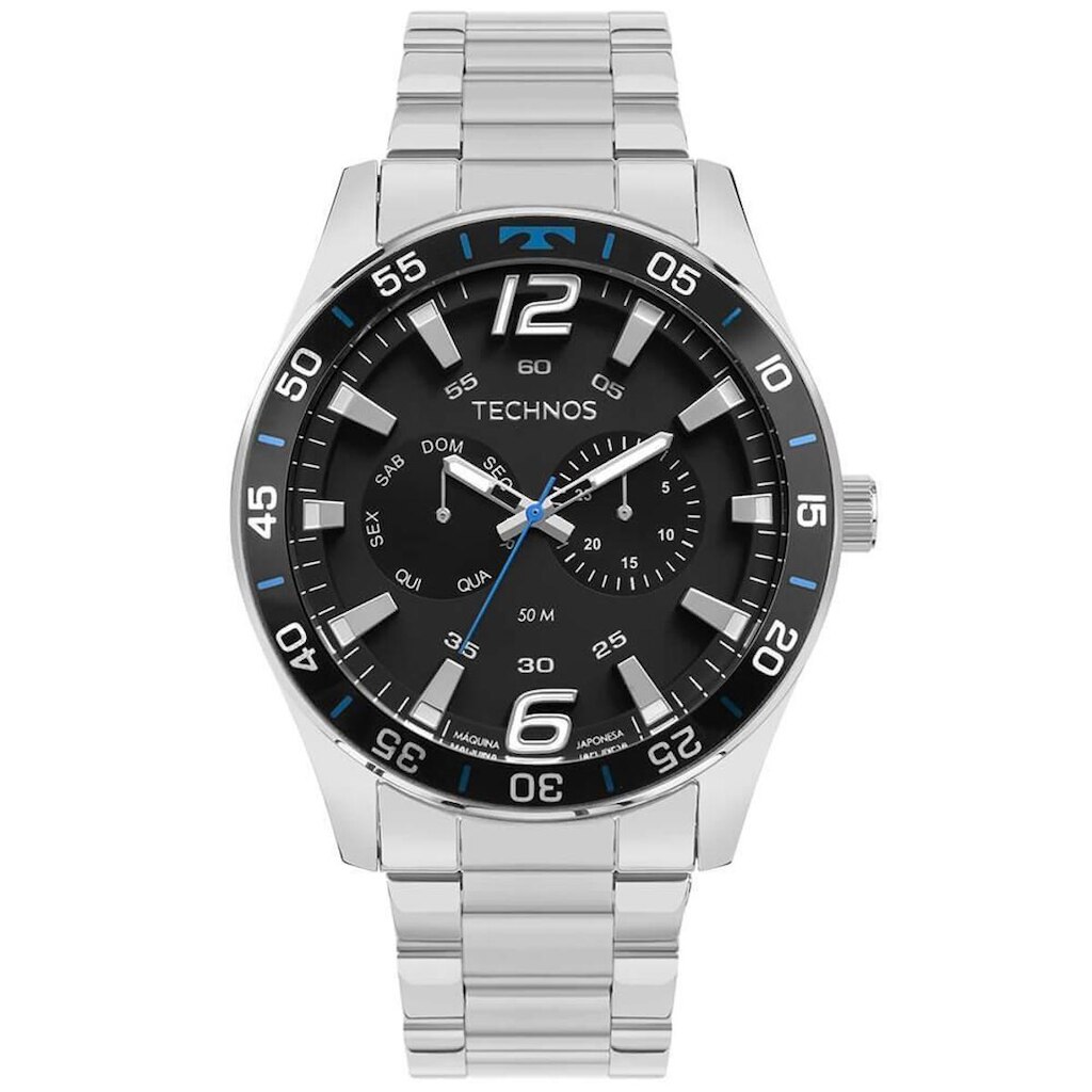 Relógio Technos Masculino Performance Racer 6P25BW/1P