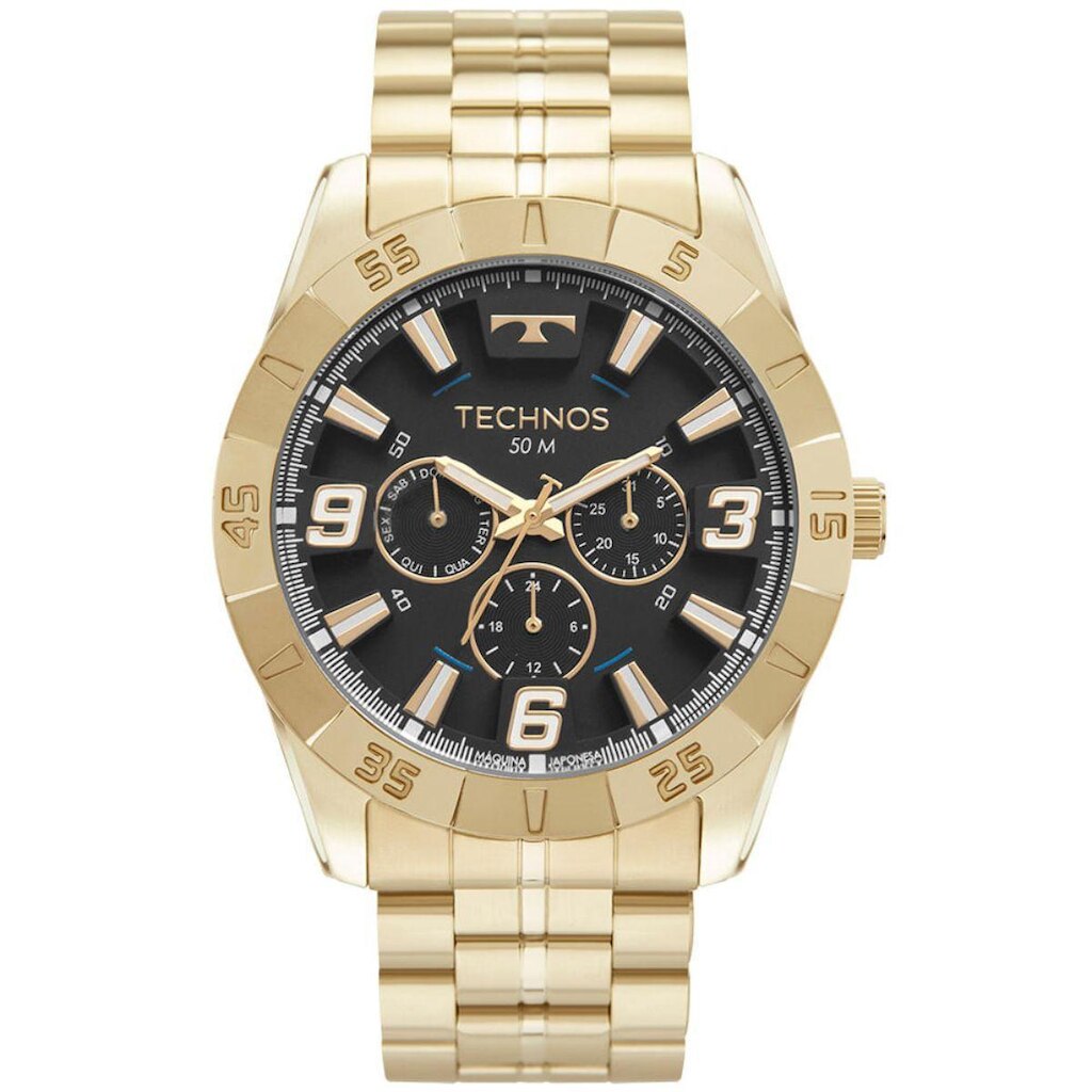 Relógio Technos Masculino Racer 6P29ALC/1P Dourado
