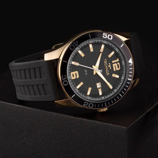 Relógio Technos Masculino Racer Dourado - 2117LFA/2P 2117LFA/2P