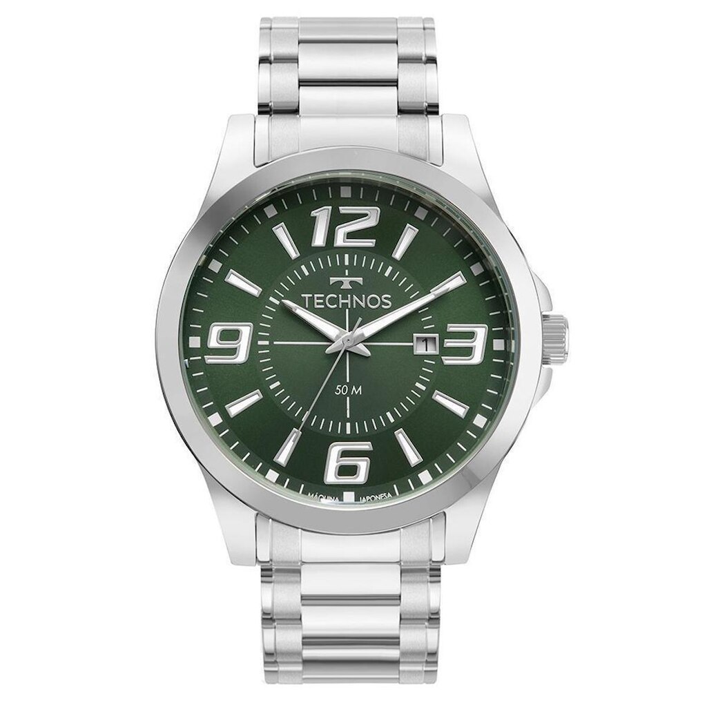 Relógio Technos Masculino Racer Prata - 2115KZZS/1V