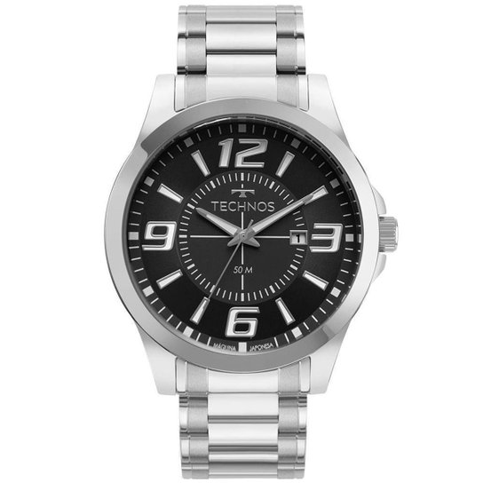 Relógio Technos Masculino Racer Prata - 2115NBH/1P 2115NBH/1P