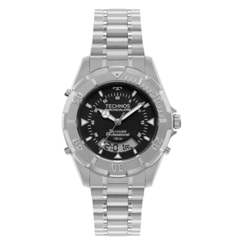 Relógio Technos Masculino Skydiver Prata - WT2050AEN/1P