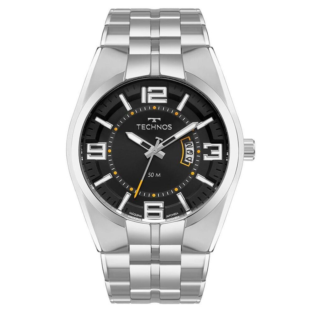 Relógio Technos Masculino Skymaster Prata - 2115TXK/1P 2115TXK/1P