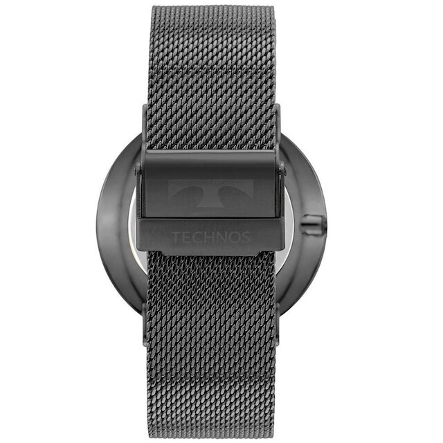 Relógio Technos Masculino Slim Grafite - 2025LUA/1A 2025LUA/1A