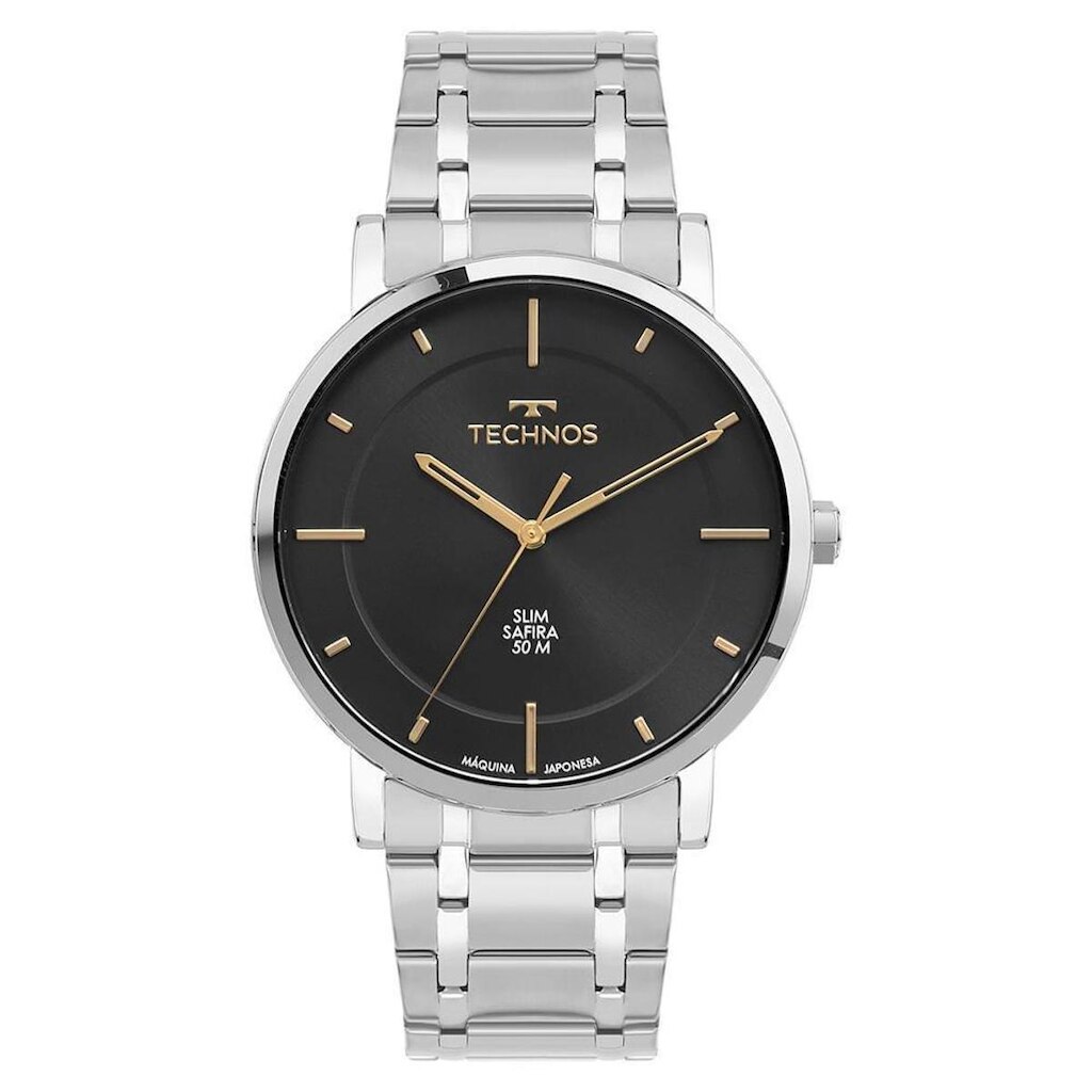 Relógio Technos Masculino Slim Prata - GL32AY/1P GL32AY/1P