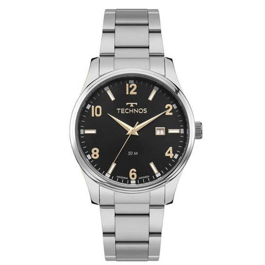 Relógio Technos Masculino Steel 2115TZE/1P