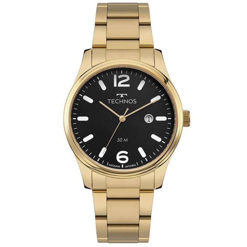 Relógio Technos Masculino Steel 2115TZV/1P