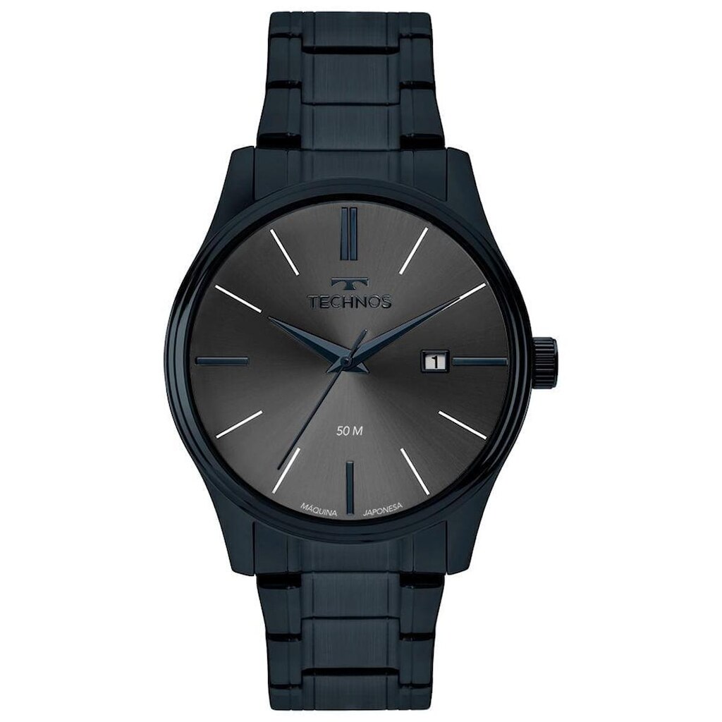 Relógio Technos Masculino Steel Azul - 2115UBT/1F