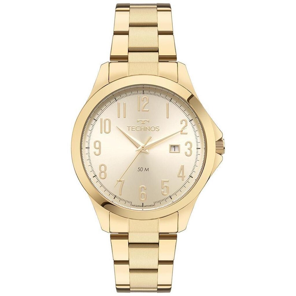 Relógio Technos Masculino Steel Dourado - 2115UAX/1X