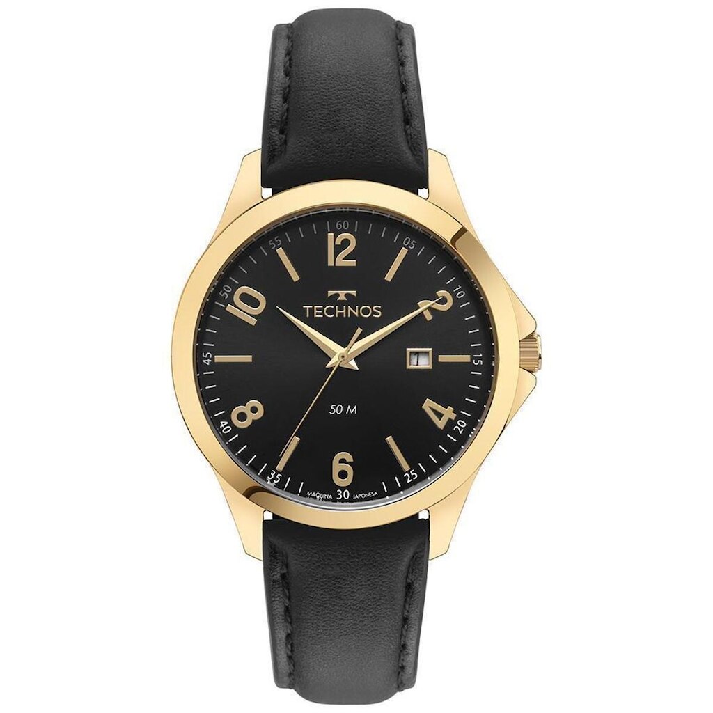 Relógio Technos Masculino Steel Dourado - 2115UBA/0P