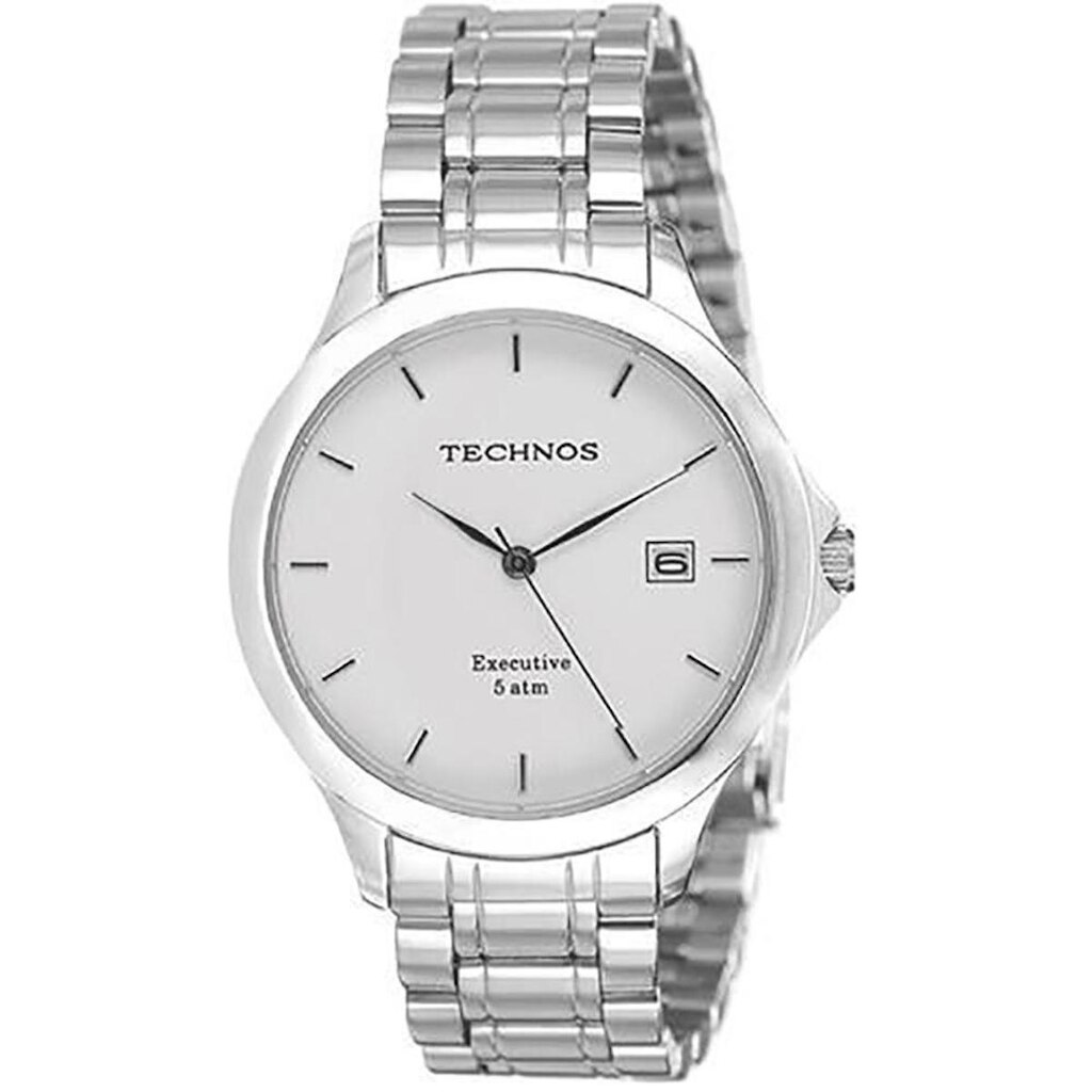 Relógio Technos Masculino Steel Prata 1S13BCTDY1B
