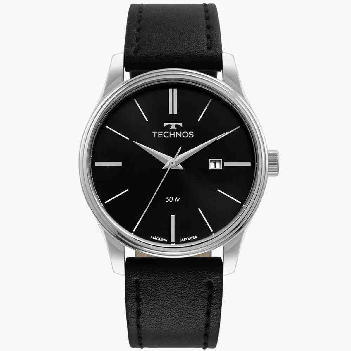 RELÓGIO TECHNOS MASCULINO STEEL PRATA - 2115MXU/0P