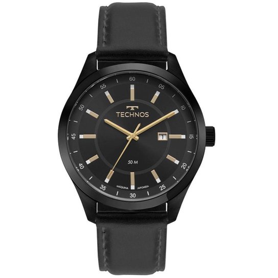 Relógio Technos Masculino Steel Preto - 2115NAX/0P 2115NAX/0P - Preto Menor preço em Relógio Technos Masculino Steel Preto - 2115NAX/0P 2115NAX/0P - Preto
