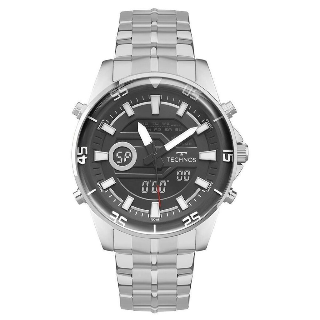 Relógio Technos Masculino Ts Digiana Prata - AD1388BAB/1F