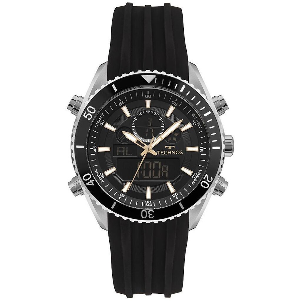 Relógio Technos Masculino Ts Digitech Prata - YXDAD1431AD/2P