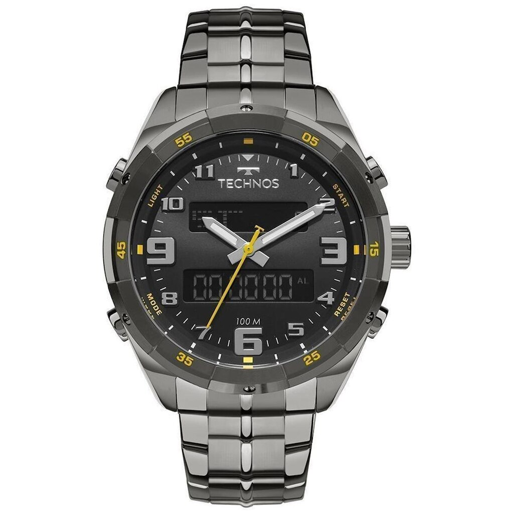 Relógio Technos Masculino Ts Digitech Preto - BJK725AC/1P