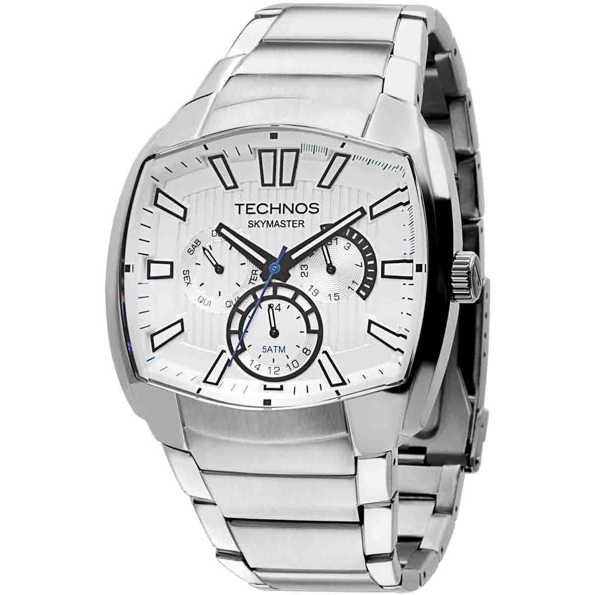 Relógio technos masculino performance skymaster 6p29aas/1p