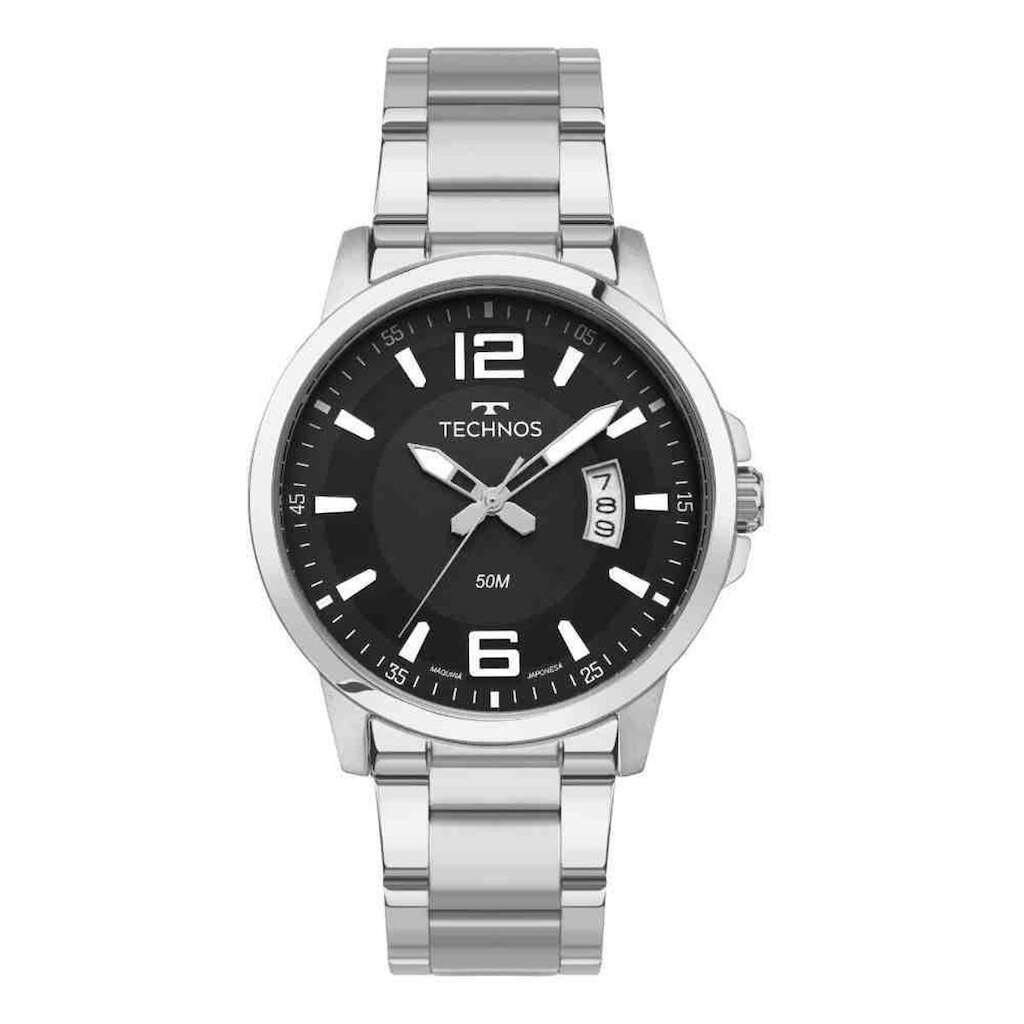 Relógio Technos Racer Prata Masculino 2315LAR/1P