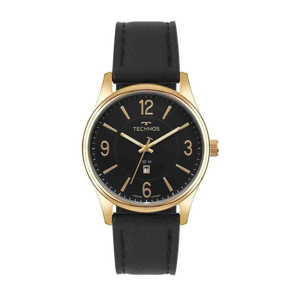 Relógio Technos Steel Dourado Masculino 2115TZW/0P