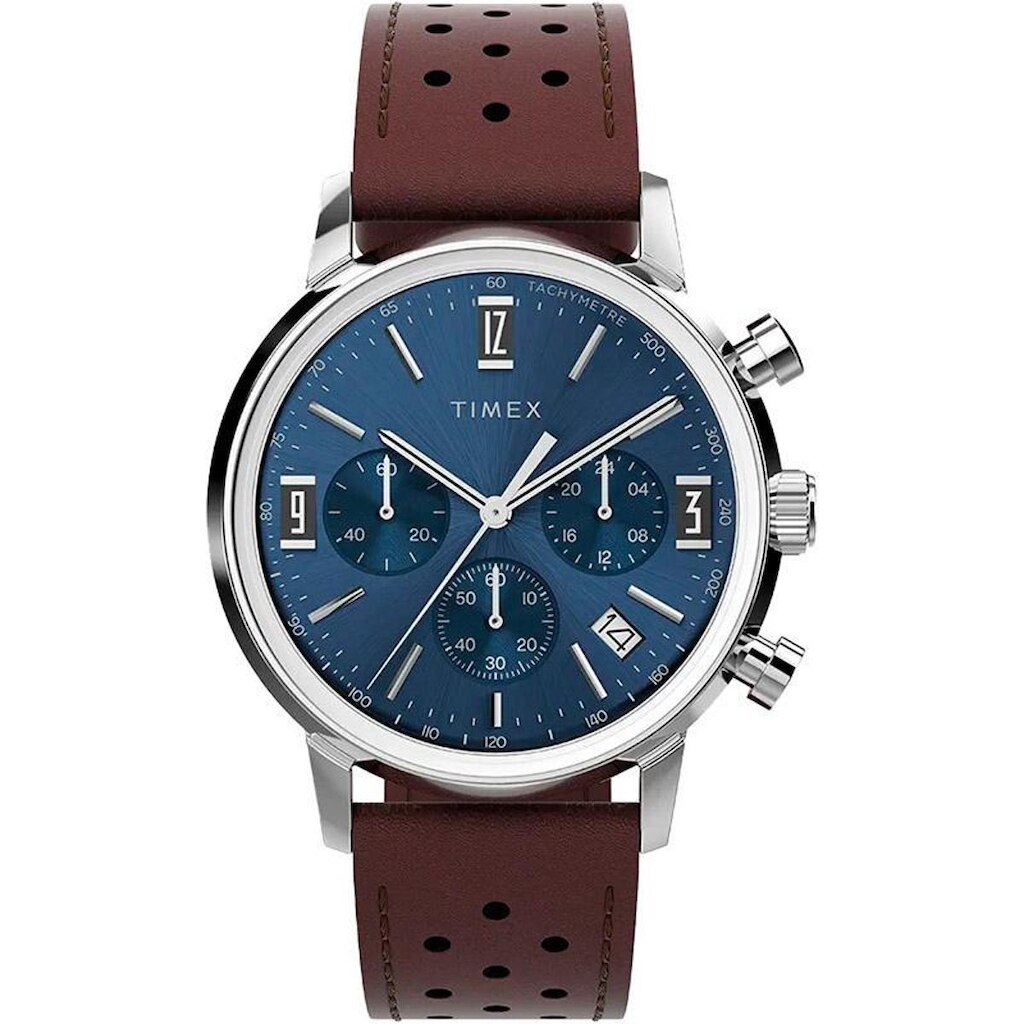 Relógio Timex Cronógrafo Marlin® Tachymeter Visor Azul TW2W10200M