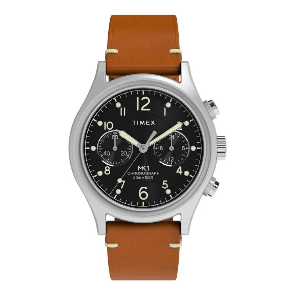 Relógio Timex MK1 Chronograph TW2Y71100 40mm Couro