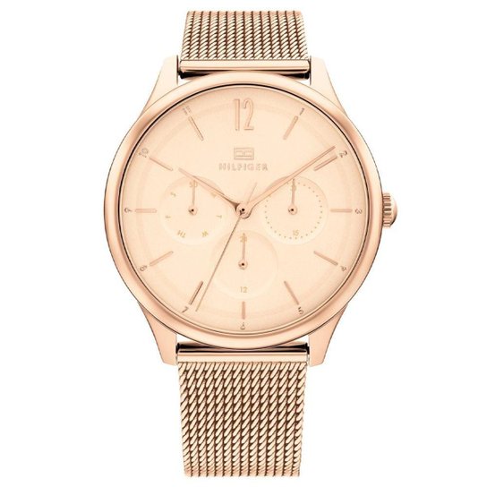 Relógio Tommy Hilfiger Feminino Aço Rosé 1782457 03 ATM - Rosê Menor preço em Relógio Tommy Hilfiger Feminino Aço Rosé 1782457 03 ATM - Rosê