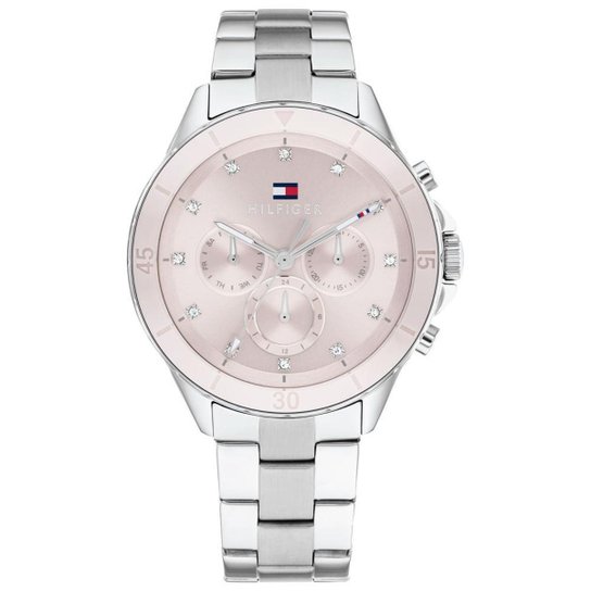 Relógio Tommy Hilfiger Mellie Feminino Rosa - 1782706 - Rosa Menor preço em Relógio Tommy Hilfiger Mellie Feminino Rosa - 1782706 - Rosa