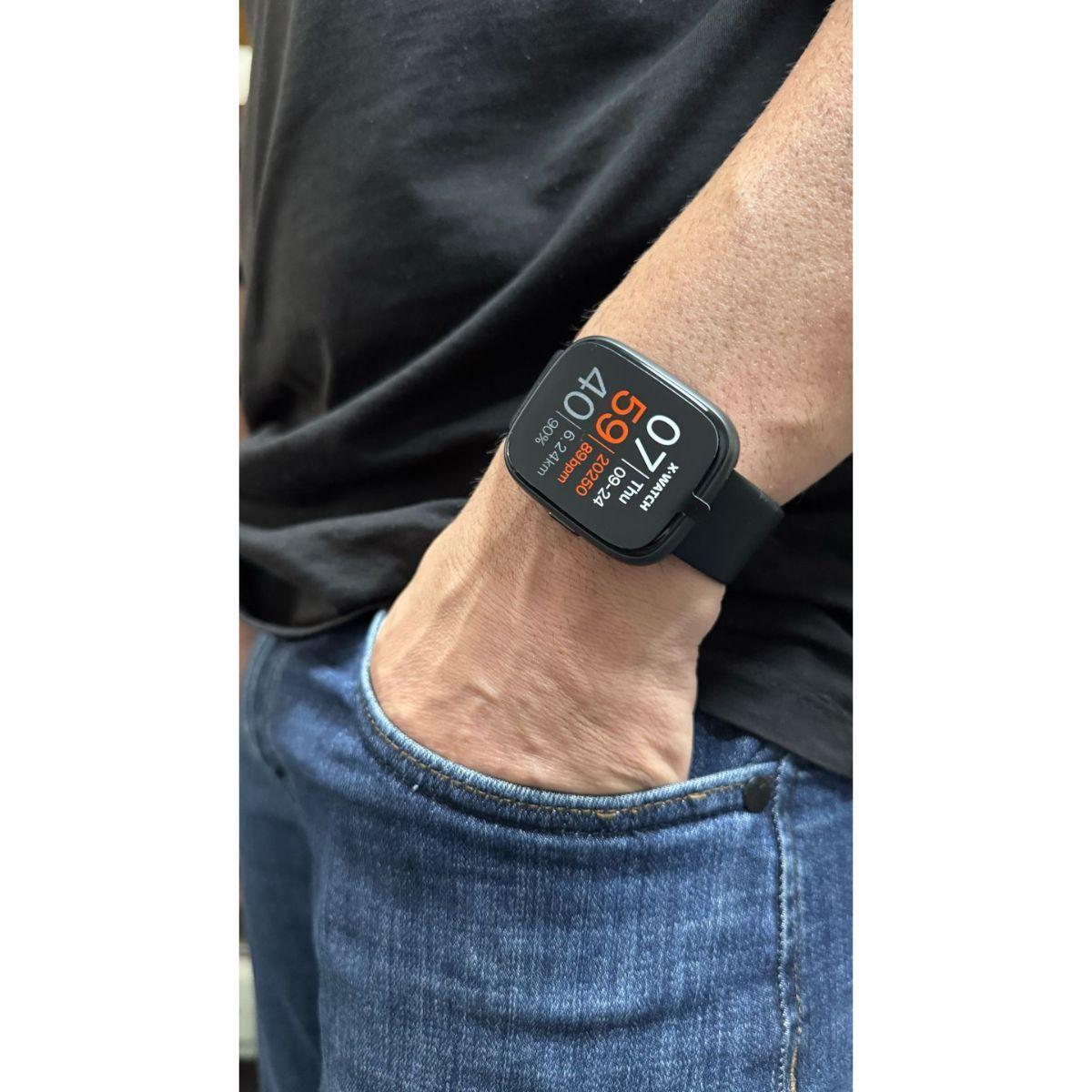 Relógio Unissex X-Watch Smartwatch Prisma Troca Pulseira Original