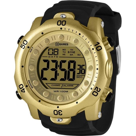 Relógio X-Games Masculino Xport - Dourado Menor preço em Relógio X-Games Masculino Xport - Dourado