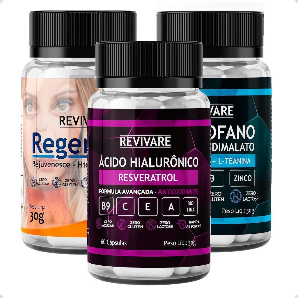 Resveratrol + Triptofano + Regenera