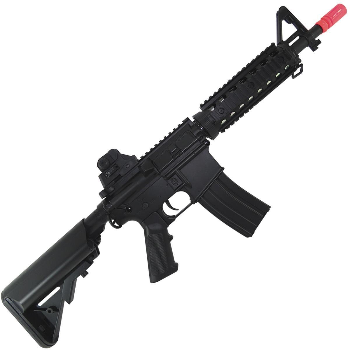 Rifle Airsoft AEG Cyma CM506S M4 CQB RIS ET 400 FPS com Gatilho