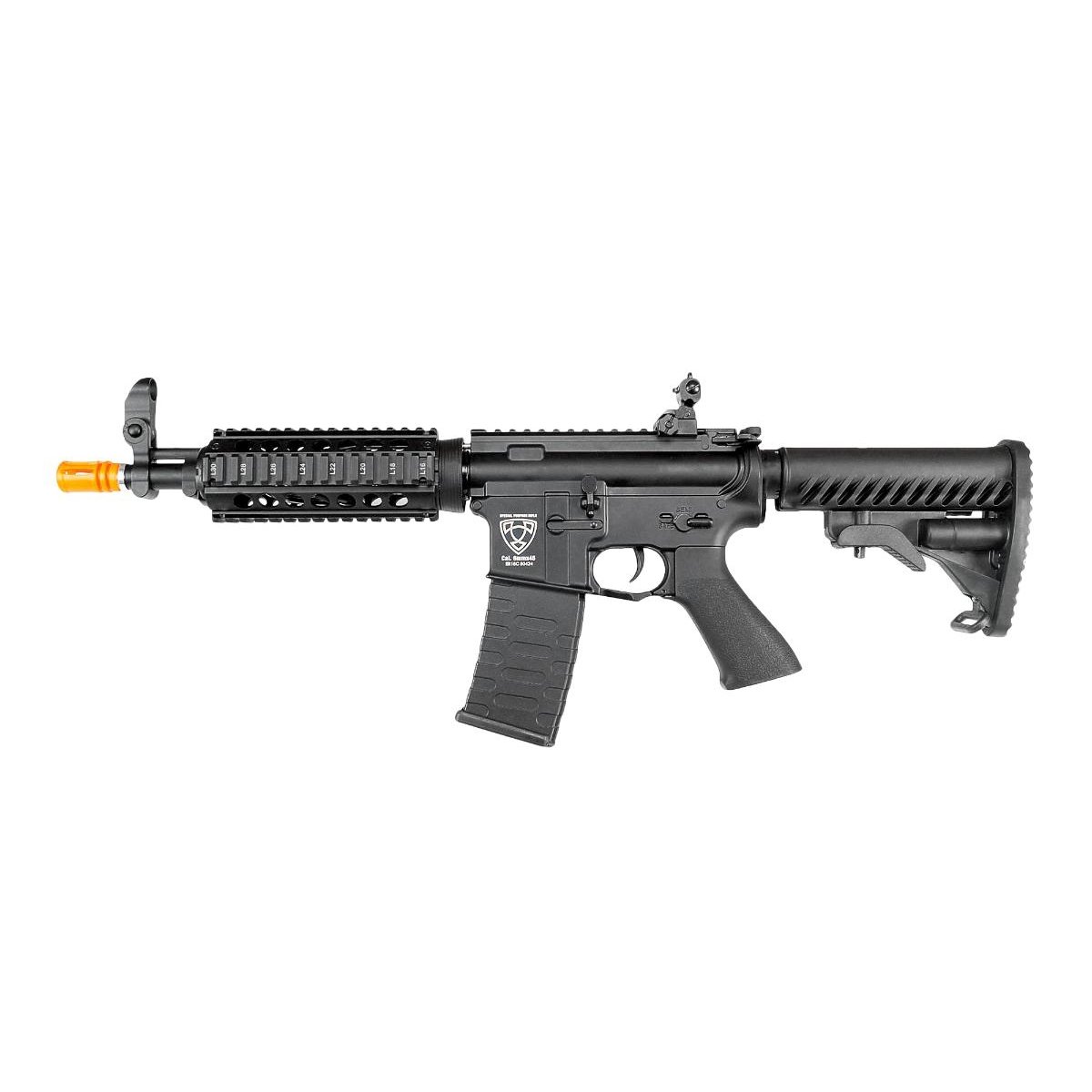 Rifle Airsoft AEG da APS M4 CQB R Full Metal Blowback Netshoes