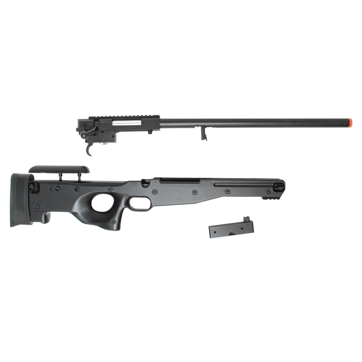 Rifle de Airsoft L96 AWP Sniper Spring Bolt Action 6mm Preto Netshoes