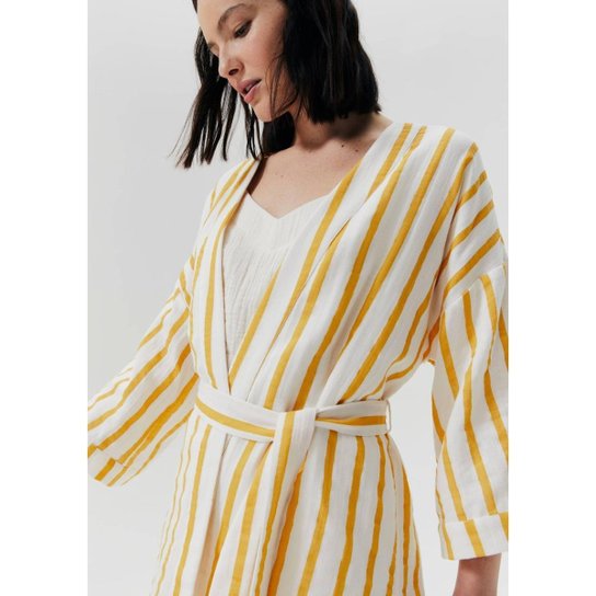 Robe Estampado Manga 7/8 Hering