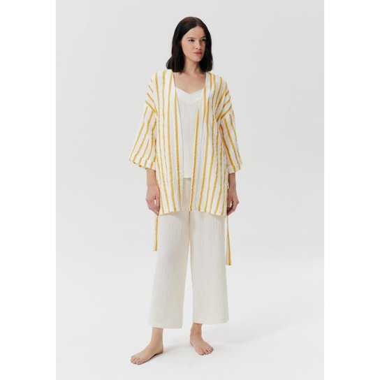 Robe Estampado Manga 7/8 Hering