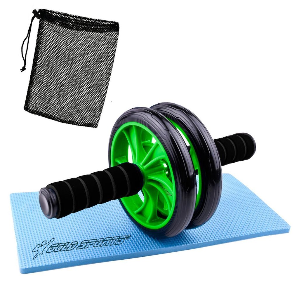 Roda Abdominal Dupla Gold Sports Exercise