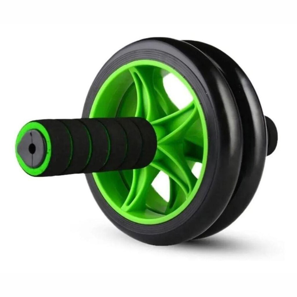 Roda De Abdominal Wheel Balance Rodas Duplas Poker