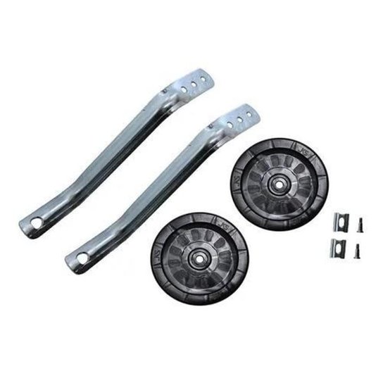 Roda Lateral Rodinha Bicicleta Infantil C/ Reg. Aro 14 a 20 - Preto Menor preço em Roda Lateral Rodinha Bicicleta Infantil C/ Reg. Aro 14 a 20 - Preto