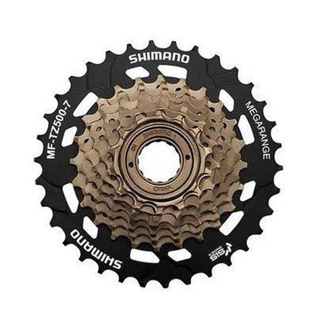 Roda Livre TZ500 Tourney 7v Mega Range 14-34D - SHIMANO